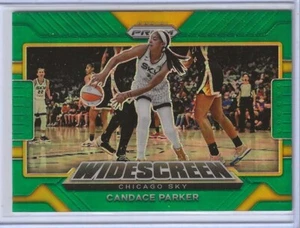 Candace Parker 2022 Panini Prizm WNBA Widescreen Green Prizm  #13 Chicago Sky - Picture 1 of 2