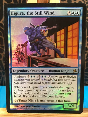 MTG - Higure, the Still Wind. Betrayers of Kamigawa. Foil Rare - Blue Creature. - Image 1 of 2