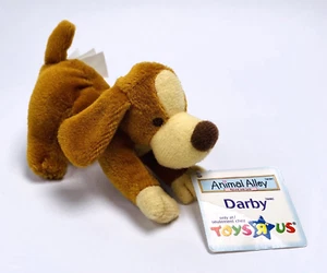 Animal Alley Darby Dog Plush Toys R Us McDonald's With Tags 2001 Vintage - Picture 1 of 9