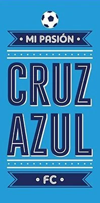 FC Cruz Azul Mexican Team Beach Towel BT002 30"X60" - Image 1 of 2