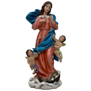 Virgen Desatanudos 12" Maria La que Desata Nudos Resin Figure , New - Picture 1 of 2