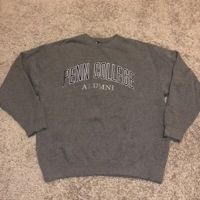 Suéter Penn State Adulto Grande Gris NCAA Colegio Baloncesto Hombres 00s U20 Foto 1 de 4