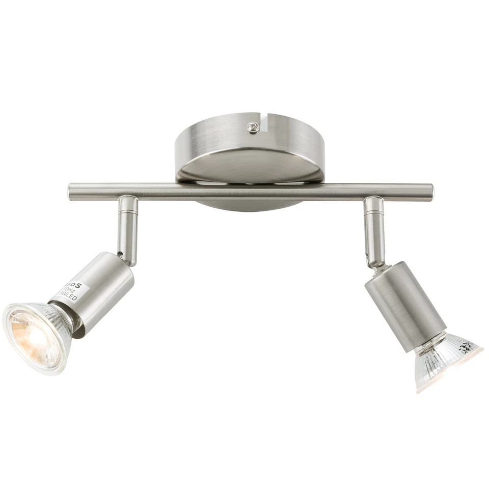 AREBOS Lampada da soffitto 2 faretti LED Lampada da soffitto plafoniera - Immagine 1 di 4