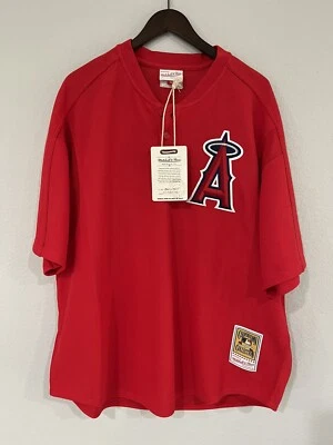 Camiseta deportiva Anaheim Angels Vladimir Guerrero Mitchell Ness roja 2004 auténtica BP XXL Foto 1 de 4