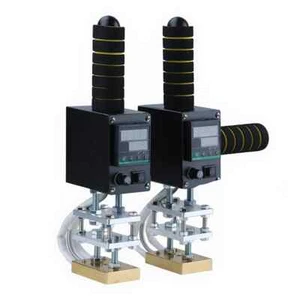 Pequeña máquina de estampado manual portátil de doble mango estampado en caliente - Imagen 1 de 20