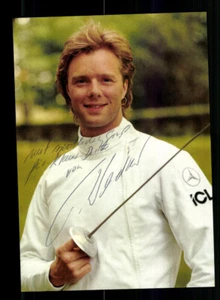 Tarjeta de autógrafo Thorsten Weidner esgrima original firmada + A 228710 - Imagen 1 de 2