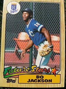 MLB TOPPS BO JACKSON FUTURE STAR ROOKIE CARD - Picture 1 of 1