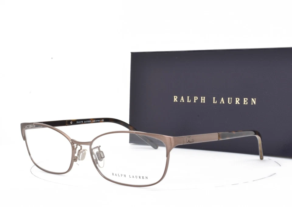 Hecho en Italia RALPH LAUREN Gafas Marrón con Tacto de Violeta 6074 5158 55mm Foto 1 de 4