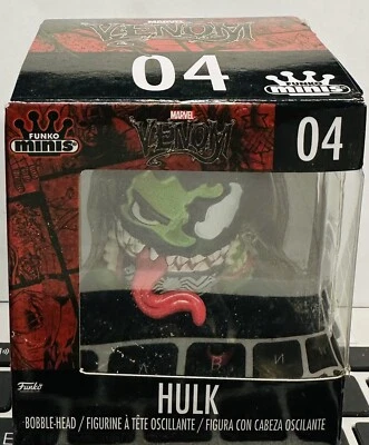 Boneco Funko Minis Marvel Venom #04 HULK Bobble-Head novo na caixa - Imagem 1 de 2