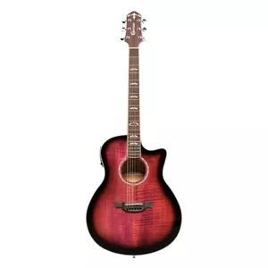 Crafter NOBLE TPS Edition Westerngitarre Transparent Purple Burst inkl. Gigbag - Bild 1 von 13