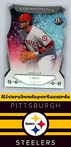 2014 Bowman Platinum #TP-CC C.J. Cron Top Prospects Die Cuts - Picture 1 of 2