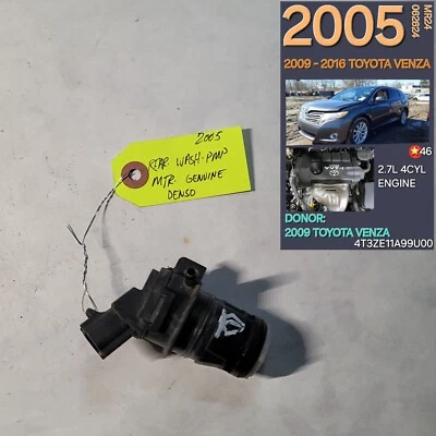 ⭐⭐OEM 2009-2016 TOYOTA VENZA LAVADORA TRASERA BOMBA MOTOR DENOSO⭐⭐ Foto 1 de 4
