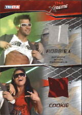 2010 TriStar TNA Xtreme Action Dual Memorabilia Red #X12 Robbie E/Cookie/5