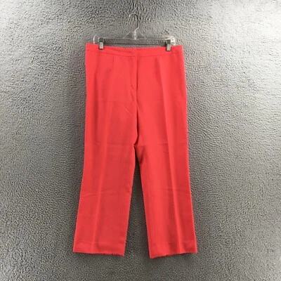 Pantalones de vestir Escada para mujer 42 (real 33X25,5) rosa tiro medio bolsillos informales cremallera Foto 1 de 4