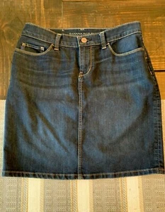 Jeansrock Denim, Banana Republic Damen Größe 26, dunkelblau Denim Minirock " - Bild 1 von 3