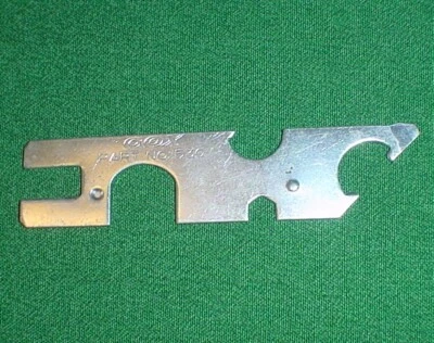 COX ENGINE WRENCH #1530, MODEL AIRPLANE ENGINES, BRAND NEW, SILVER FINISH - Image 1 of 2