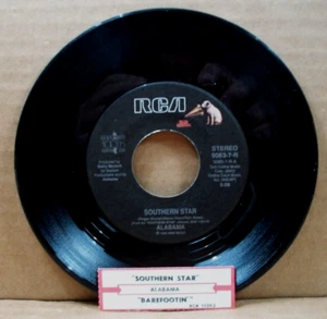 Alabama ~ Southern Star/Barefootin' (45 RPM, 1989, RCA) - Picture 1 of 6
