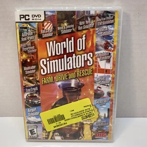 World Of Simulators Farm, Drive And Rescue 22 Complete Games PC Free Shipping - Picture 1 of 13