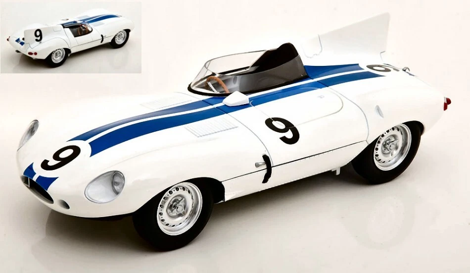 CMR Classic Model Replicars JAGUAR D-TYPE (LN) N.9 LM 1955 SPEAR-WALTERS 1:18 - Immagine 1 di 1