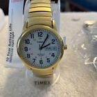 Timex Easy Reader T20471 Mens Gold-Tone Stainless Steel Analog Dial Watch NEW!!!