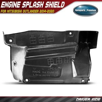 Protetor contra respingos de motor do lado esquerdo para Mitsubishi Outlander 2014-2020 Eclipse Cross - Imagem 1 de 4