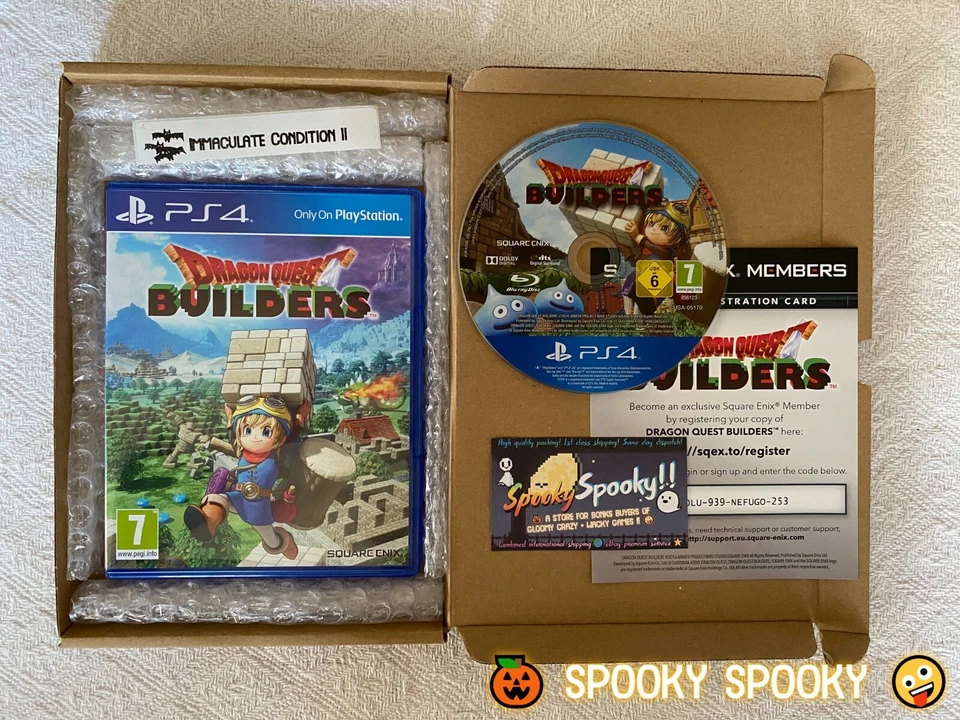 Dragon Quest Builders Sony PS4 - UK PAL Immaculate CIB - High Quality Packing - Image 1 of 4