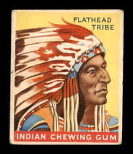 1933 Goudey Indian (48 Red) #9 Flathead Tribe  (48 Red) G/VG X3060673