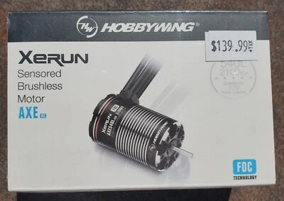 Hobbywing AXE 540L FOC R2 Sensored Brushless Crawler Motor (2100KV) - Image 1 of 2