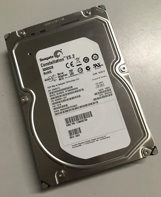 Seagate Constellation ES.2 ST33000650SS 9SM260-031 / -004 3TB 7.2K 6Gbs SAS HD - Image 1 of 3