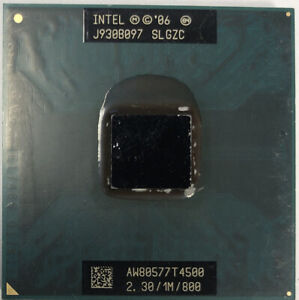 Intel Pentium T4500 Dual-Core 2.3GHz 1MB 800MHz Socket P SLGZC CPU Processor