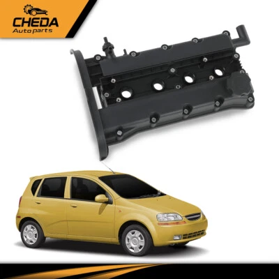 Ajuste para Chevrolet Aveo 2004-2005 con junta y tapa cubierta de válvula de motor L4 1,6 L Foto 1 de 4