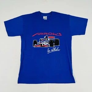 Arrows Vintage Formula One F1 T Shirt Blue Tom Walkinshaw Single Stitch Graphic - Picture 1 of 7