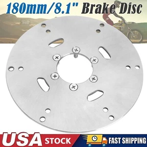 180mm 8.1" Brake Disc Rotor For 4 Wheeler ATV Quad Bike Buggy Go Kart DIY Parts - Foto 1 di 12