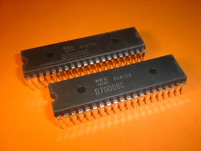 2x CPU / Prozessoren NEC70008C ( 4MHz Z80 ) - Image 1 of 2