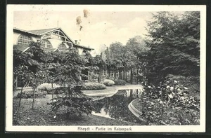Rheydt, Partie im Kaiserpark, Ansichtskarte 1915 - Picture 1 of 2