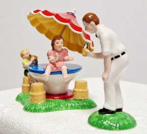 Department 56 The Original Snow Village Ice Cream For Everyone Retirado 2004 - Imagen 1 de 8