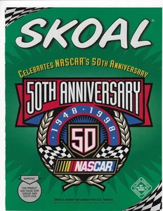 NASCAR 50th ANNIVERSARY SKOAL ORIGINAL PRINT AD - Bild 1 von 1