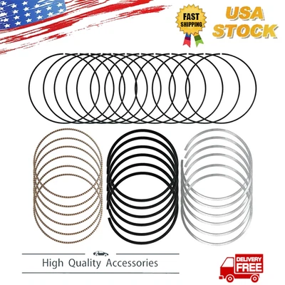 STD Engine Piston Ring Set For 2011-2016 Chrysler Dodge Jeep Ram 3.6L 68078776AA Foto 1 de 4