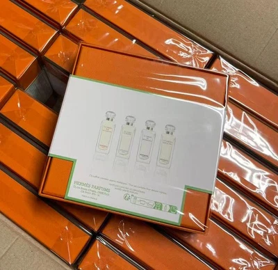 12 Juegos x Hermes Parfums-Jardins Mini Fragancia Set de Regalo Perfume (4 piezas x 7,5 ml) Foto 1 de 3