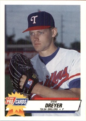 Steve Dreyer 1993 Fleer ProCards #2727 RC Tulsa Drillers *AutographDen* - Image 1 of 2