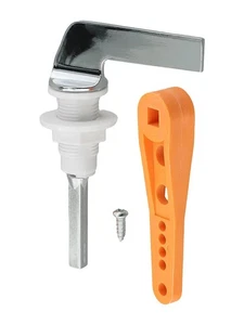 Stilvoller Ersatz für Toilettengriff aus Zinklegierung passt leicht zu den meis - Picture 1 of 12