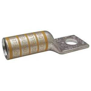 GRAINGER APPROVED 24C332 OneHoleLugCmprsnConn,Long,Yellow,62 24C332 - Picture 1 of 1