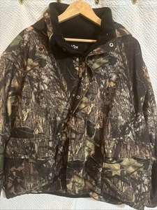 10X Brand 2-in-1 Hunting Jacket Realtree Hardwoods Men’s Size 2X - Picture 1 of 4