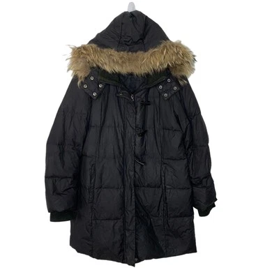 КОМПАНИЯ на Ellen Tracy вниз меха отделки пуховик пальто XL  - Изображение 1 из 4