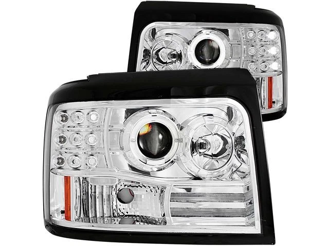 For 1992-1997 Ford F350 Headlight Set Anzo 52526DZQV 1996 1993 1994 1995 - Image 1 of 4