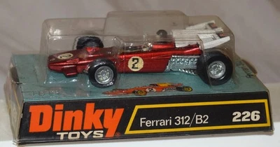 Dinky No. Vintage 226 Ferrari 312/B2 Rojo en Caja Original NUEVO - Diecast Foto 1 de 4