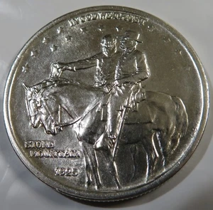 1925 - Stone Mountain Commemorative Half Dollar - GEM BU - Picture 1 of 3