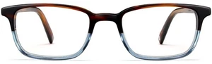 Warby Parker Oliver Eyeglasses Color Eastern Bluebird Fade 48-18-140 Brand New - Picture 1 of 2