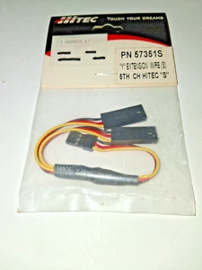 Hitec Parts - PN 57351S Extension Wire For 5th Ch Hitec "S" - Y-Harness - Picture 1 of 1