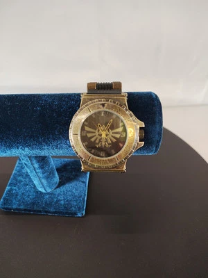 Relógio analógico The Legend of Zelda Hyrule marrom - Imagem 1 de 4